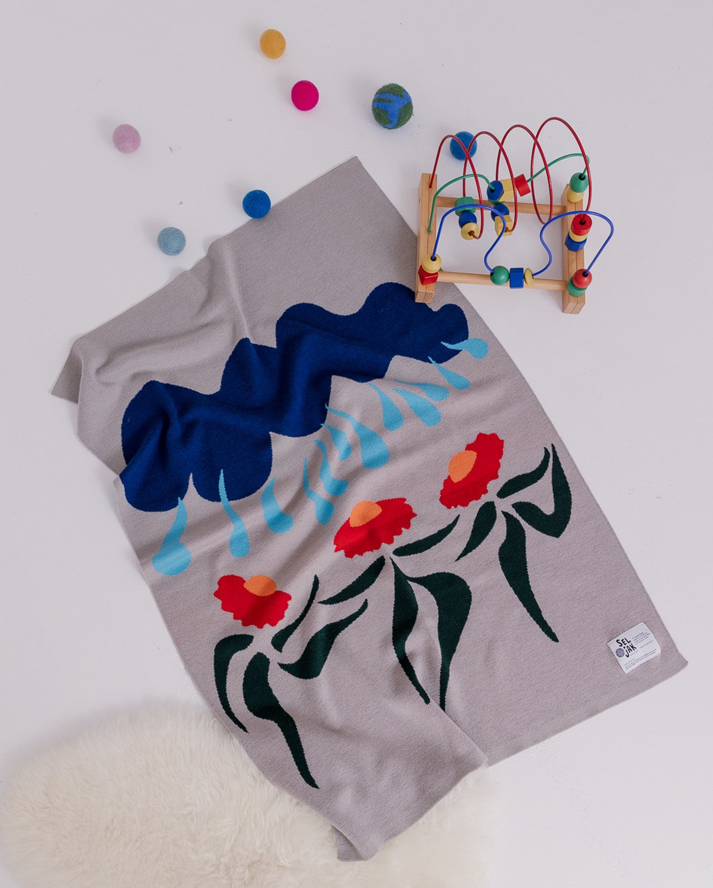 Dancing Daisies blanket