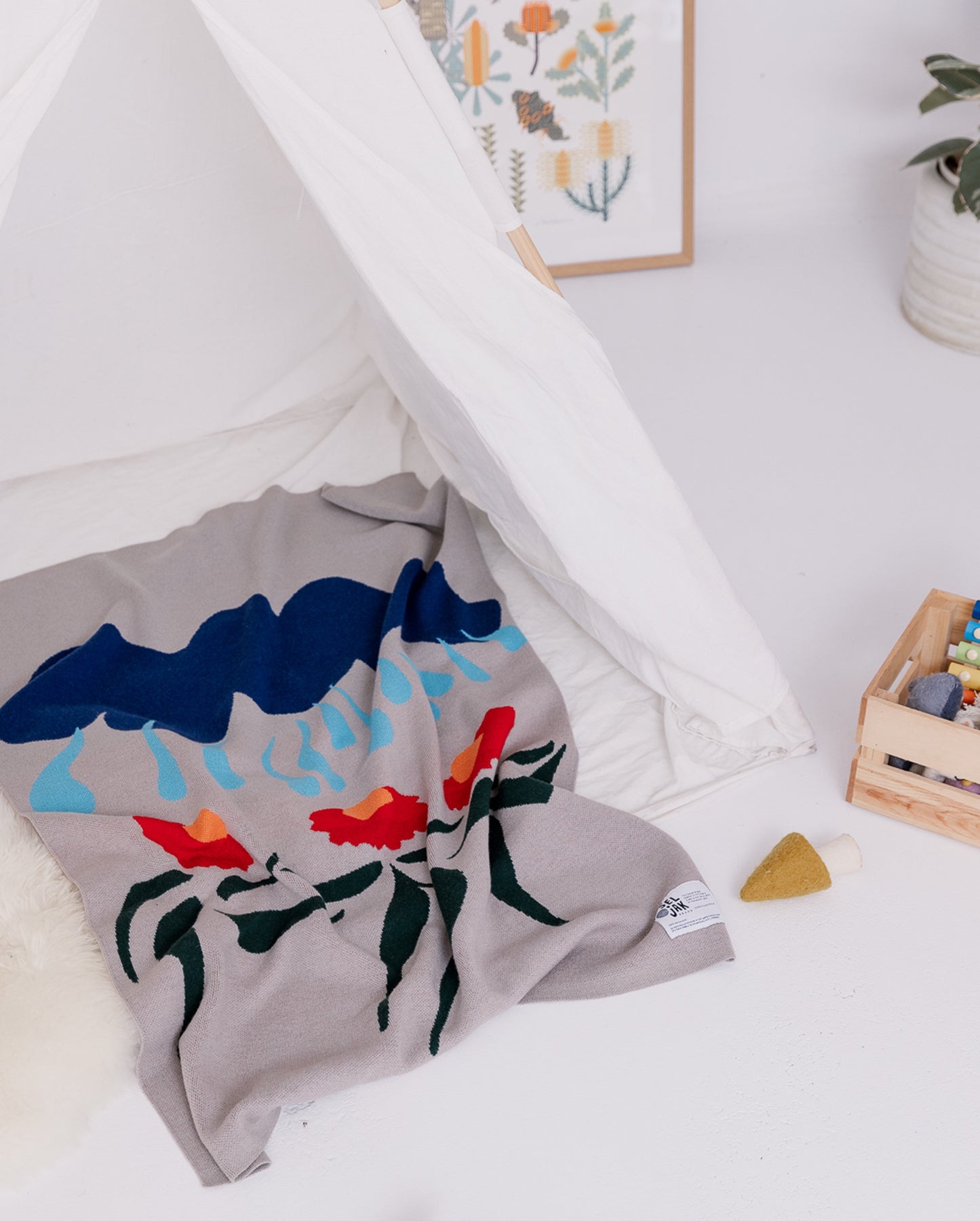 Dancing Daisies blanket
