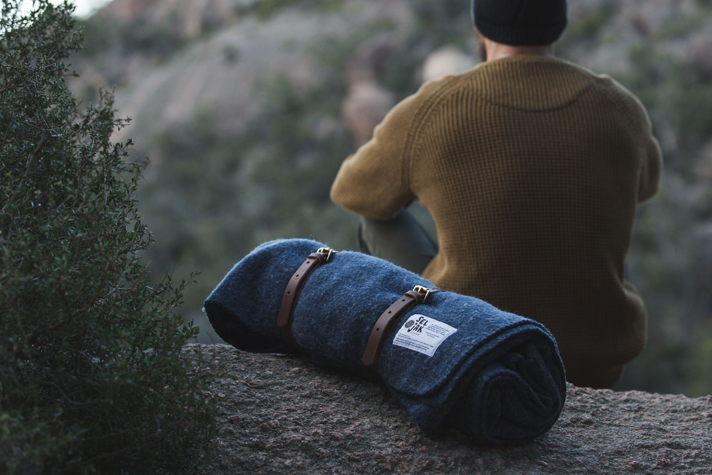Indigo blanket