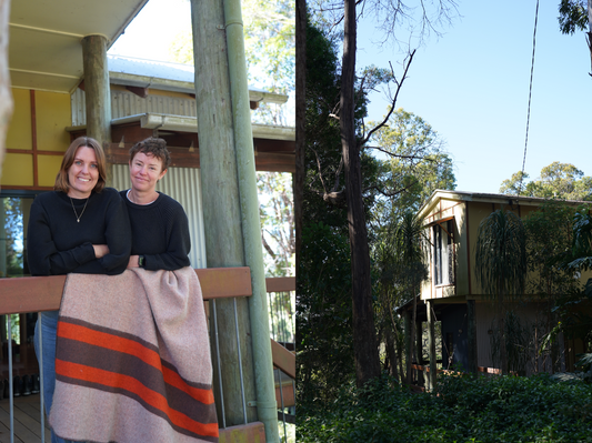 With a view to simplify: Lou and Amelia's lush treehouse